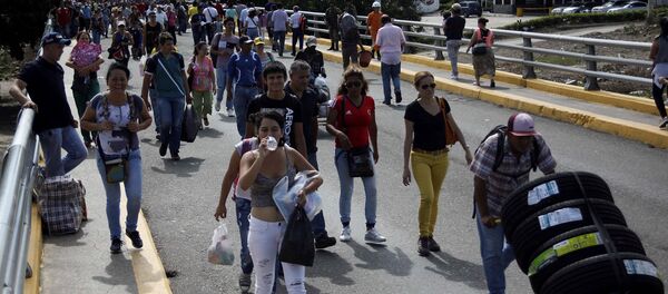 Frontera entre Colombia y Venezuela (archivo) - Sputnik Mundo