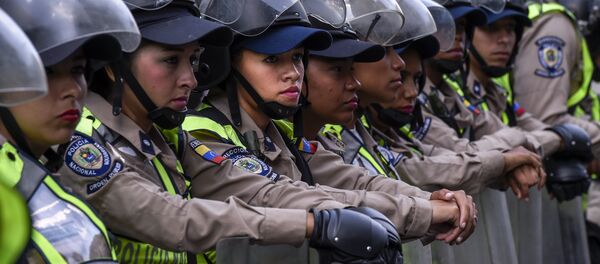 Policía venezolana - Sputnik Mundo