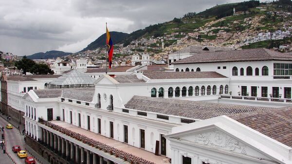 Gobierno de Ecuador (archivo) - Sputnik Mundo