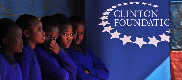 Logo de Clinton Foundation - Sputnik Mundo