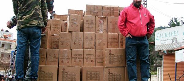 Rusia entrega ayuda humanitaria a Siria - Sputnik Mundo