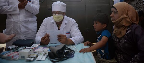 Médicos rusos en Siria - Sputnik Mundo