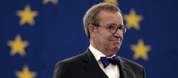 Hendrik Ilves, presidente de Estonia - Sputnik Mundo