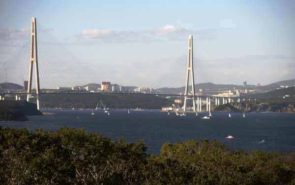 El puente de la isla Russki - Sputnik Mundo