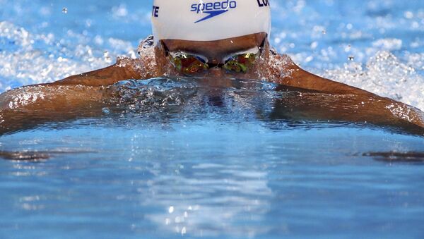 Ryan Lochte, el nadador estadounidense - Sputnik Mundo