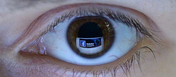 Logo de la red social Facebook Logo de la red social Facebook - Sputnik Mundo