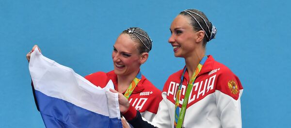 Олимпиада 2016. Синхронное плавание. Произвольная программа. Финал - Sputnik Mundo