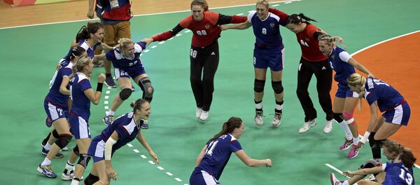 La selección rusa de balonmano femenino - Sputnik Mundo