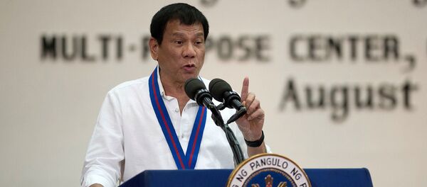 Rodrigo Duterte, el presidente de Filipinas - Sputnik Mundo