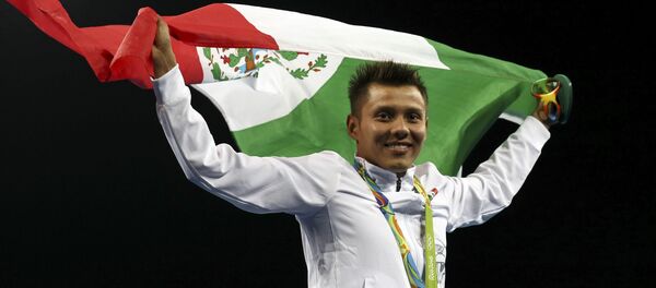 Germán Sánchez, clavadista mexicano Germán Sánchez, clavadista mexicano - Sputnik Mundo