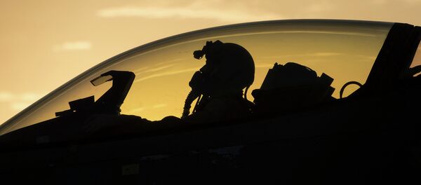 Un piloto estadounidense (archivo) - Sputnik Mundo