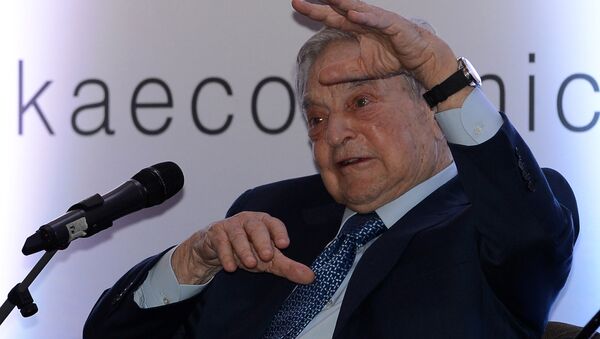 George Soros, multimillonario estadounidense - Sputnik Mundo