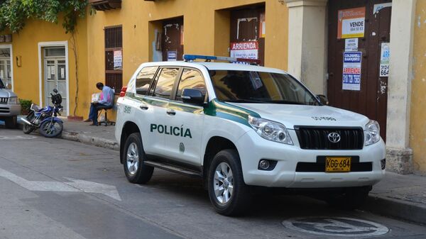 Un coche policial (archivo) - Sputnik Mundo