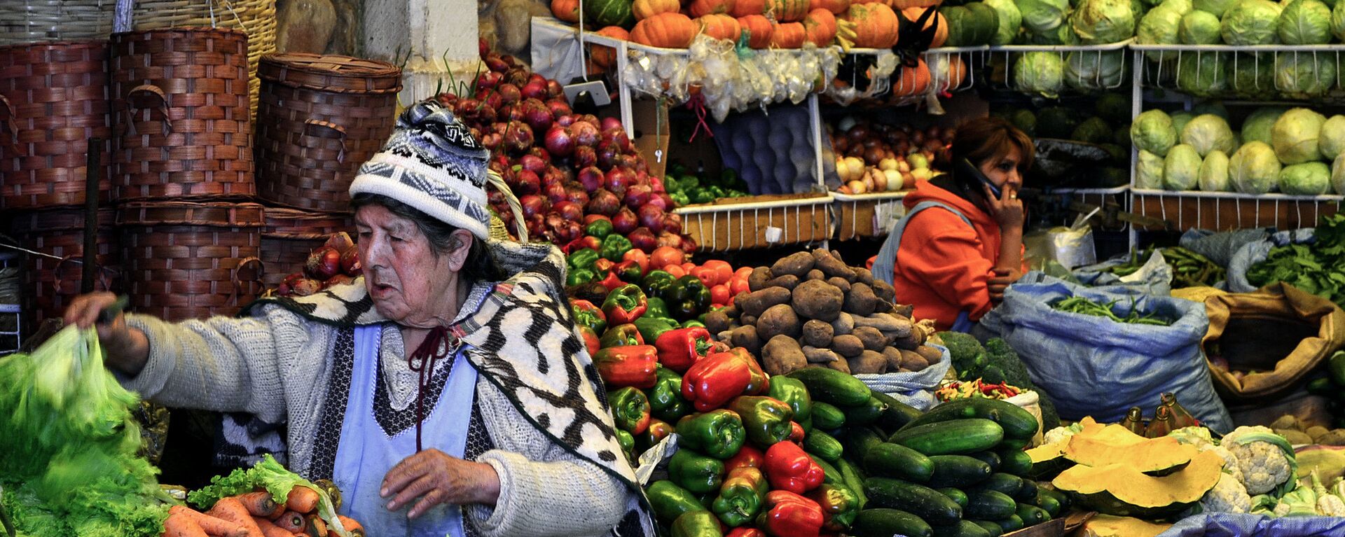 Mercado en Bolivia - Sputnik Mundo, 1920, 15.03.2023