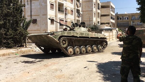 Ejército de Siria en Alepo Ejército de Siria en Alepo - Sputnik Mundo