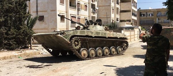 Ejército de Siria en Alepo Ejército de Siria en Alepo - Sputnik Mundo