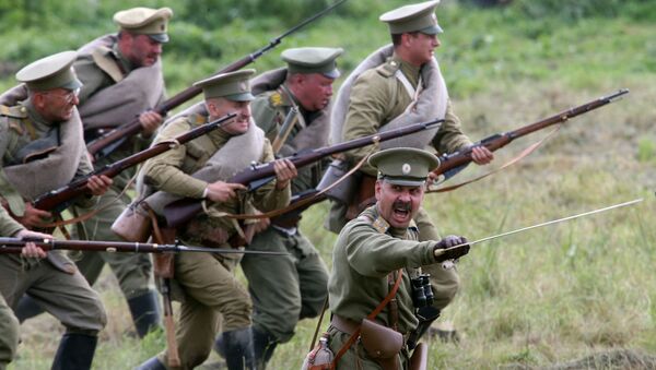 Historia viva: recrean la imporante Batalla de Gumbinnen - Sputnik Mundo