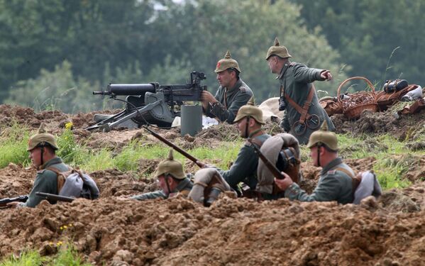 Historia viva: recrean la imporante Batalla de Gumbinnen - Sputnik Mundo