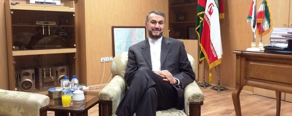 Amir Abdollahian, asesor del jefe del Parlamento iraní Amir Abdollahian, asesor del jefe del Parlamento iraní - Sputnik Mundo