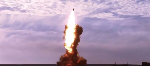 Prueba de un misil ruso (Archivo) - Sputnik Mundo