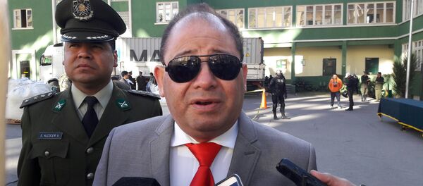Carlos Romero, ministro de Gobierno de Bolivia - Sputnik Mundo