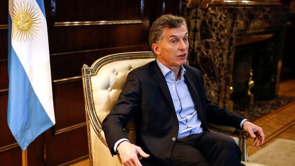 Mauricio Macri, presidente de Argentina - Sputnik Mundo