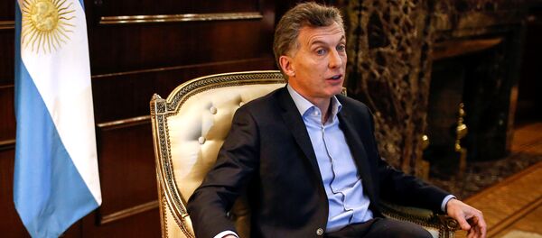 Mauricio Macri, presidente de Argentina - Sputnik Mundo