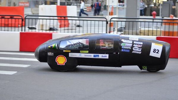 Estudiantes brasileños han desarrollado un prototipo de automóvil que puede superar los 300 km de distancia empleando únicamente un litro de etanol. - Sputnik Mundo