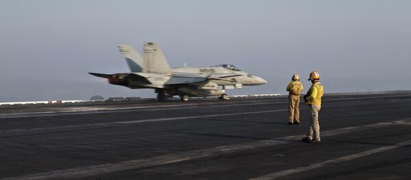 Las Fuerzas Aéreas de EEUU en Siria (archivo) - Sputnik Mundo