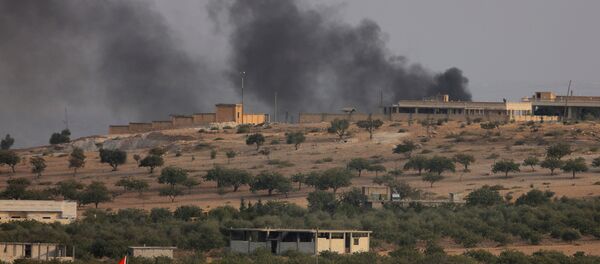 La vista a la frontera turco-siria de la ciudad de Karkamis - Sputnik Mundo