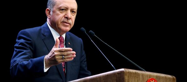 El presidente de Turquía, Recep Tayyip Erdogan - Sputnik Mundo