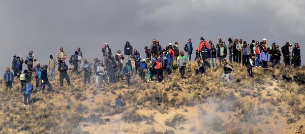 Protesta de los mineros, Bolivia Protesta de los mineros, Bolivia - Sputnik Mundo
