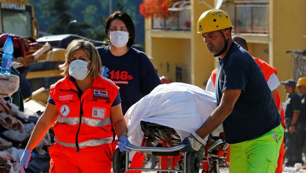 Terremoto en Italia Terremoto en Italia - Sputnik Mundo