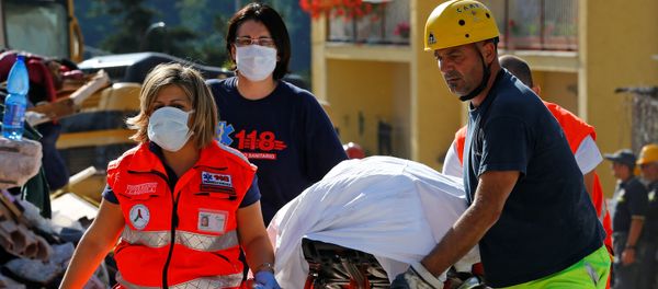 Terremoto en Italia Terremoto en Italia - Sputnik Mundo
