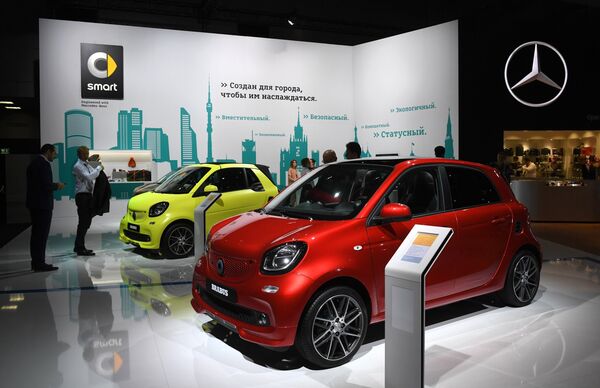 Sorpresas y novedades en el Salón Internacional del Automóvil de Moscú 2016 - Sputnik Mundo