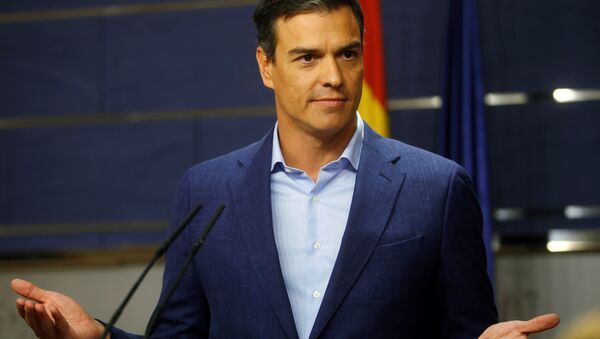 Pedro Sánchez, el líder del PSOE - Sputnik Mundo