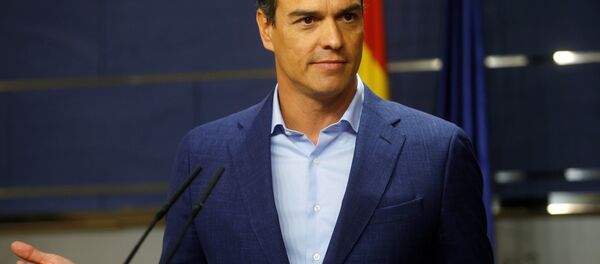 Pedro Sánchez, el líder del PSOE - Sputnik Mundo