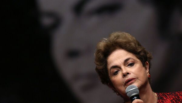 Dilma Rousseff, presidenta suspendida de Brasil - Sputnik Mundo