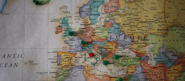 El mapa de Europa - Sputnik Mundo