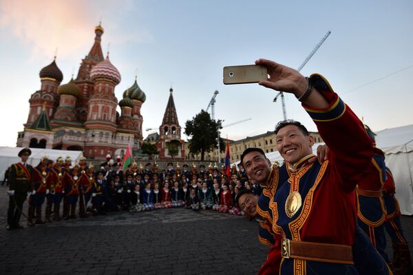 Ensayo final de la apertura del festival Spasskaya Bashnia - Sputnik Mundo