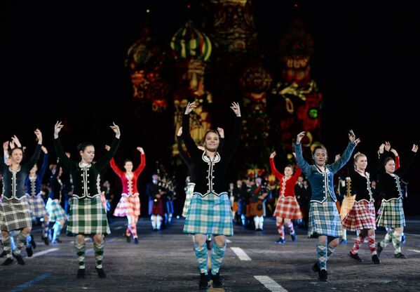 Ensayo final de la apertura del festival Spasskaya Bashnia - Sputnik Mundo