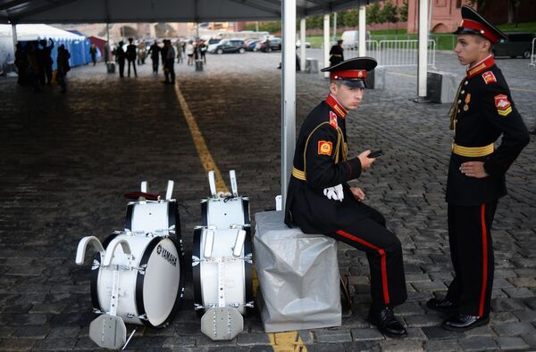 Ensayo final de la apertura del festival Spasskaya Bashnia - Sputnik Mundo