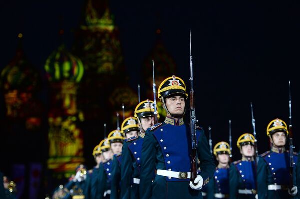 Ensayo final de la apertura del festival Spasskaya Bashnia - Sputnik Mundo