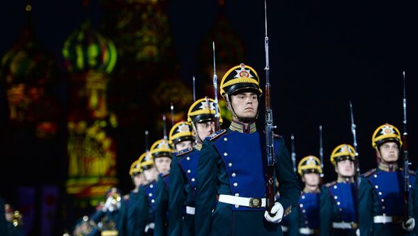 Ensayo final de la apertura del festival Spasskaya Bashnia - Sputnik Mundo