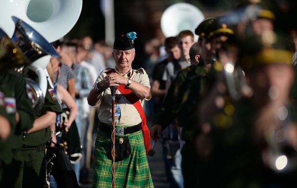 Ensayo final de la apertura del festival Spasskaya Bashnia - Sputnik Mundo