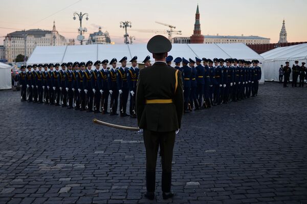 Ensayo final de la apertura del festival Spasskaya Bashnia - Sputnik Mundo