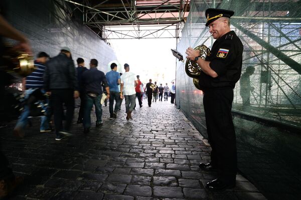 Ensayo final de la apertura del festival Spasskaya Bashnia - Sputnik Mundo