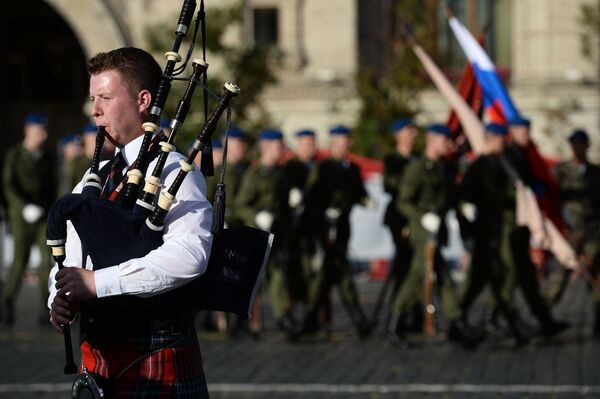 Ensayo final de la apertura del festival Spasskaya Bashnia - Sputnik Mundo