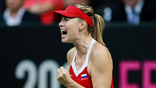 María Sharápova, famosa tenista rusa - Sputnik Mundo