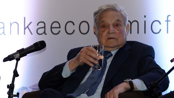 George Soros, multimillonario estadounidense - Sputnik Mundo